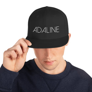 Adaline Ghost Snapback Hat (White Print)