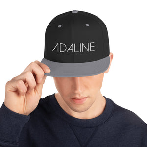 Adaline Ghost Snapback Hat (White Print)