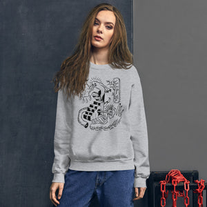 Ghost Unisex Crewneck (black print)