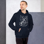 Load image into Gallery viewer, Ghost Unisex Hoodie (white print)
