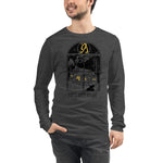 Load image into Gallery viewer, Let&#39;s Stay Inside Long Sleeve Tee (black print)
