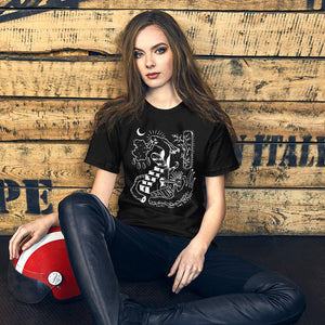 Ghost Unisex T-Shirt (white print)