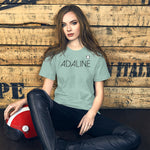 Load image into Gallery viewer, Adaline Unisex T-Shirt (Black Print)
