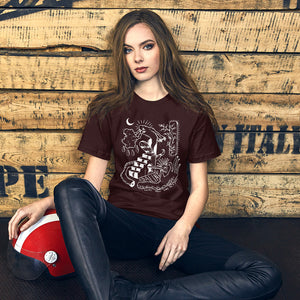 Ghost Unisex T-Shirt (white print)