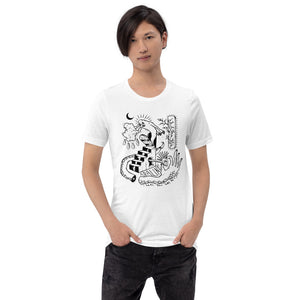 Ghost Unisex T-shirt (black print)